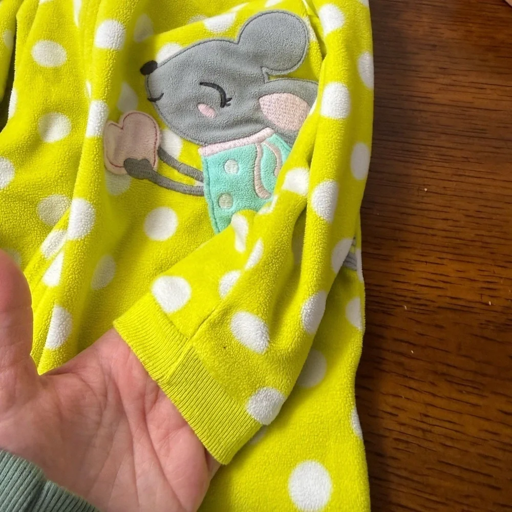 Carter’s | Footed Polka Dot Pajamas